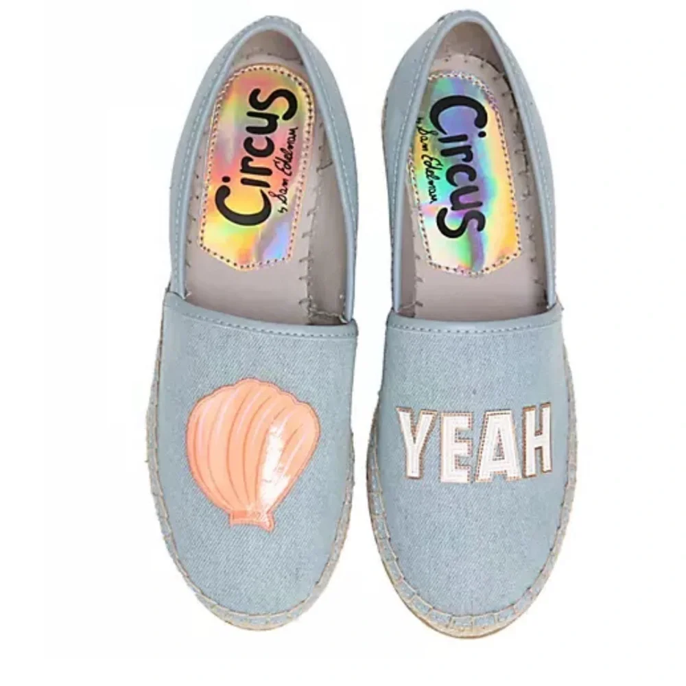 Circus NY by Sam Edelman Leni 31 Denim Shell Espadrille